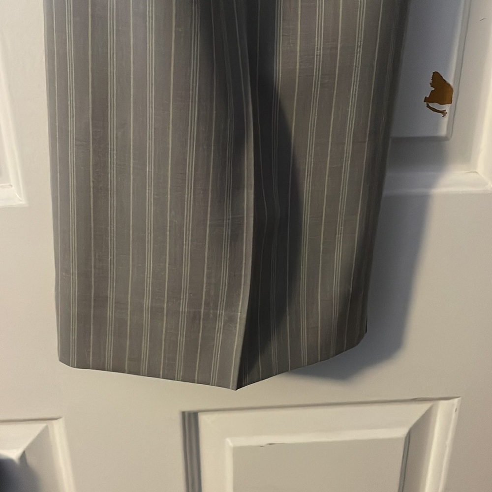 Women's Gray Pinstripe Suit Set - Picture 8 of 13